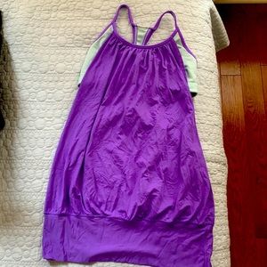 Lululemon purple athletic top